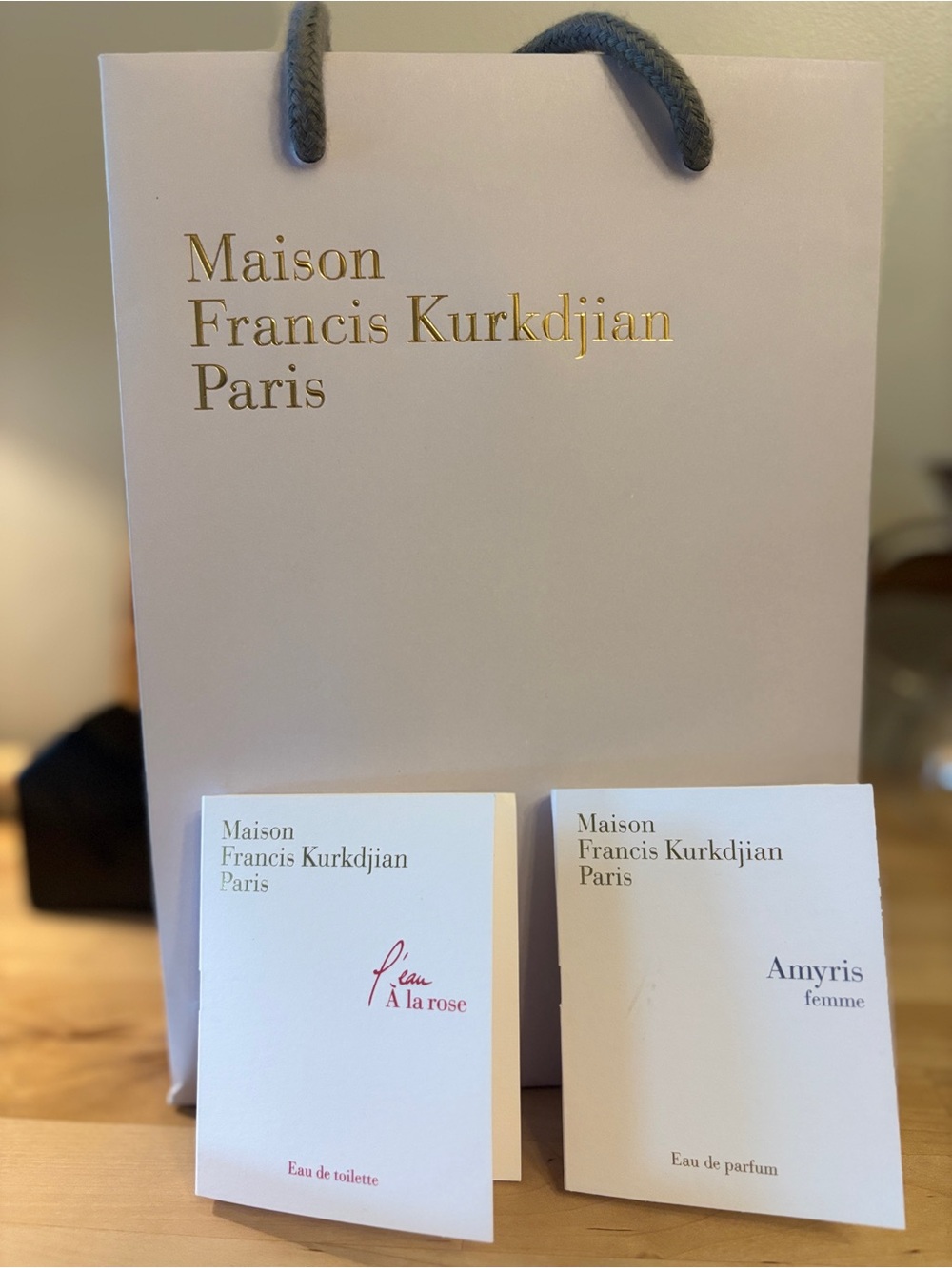 Maison Francis Kurkdjian Amyris Femme L'Eau A La Rose With Gift Bag Tote